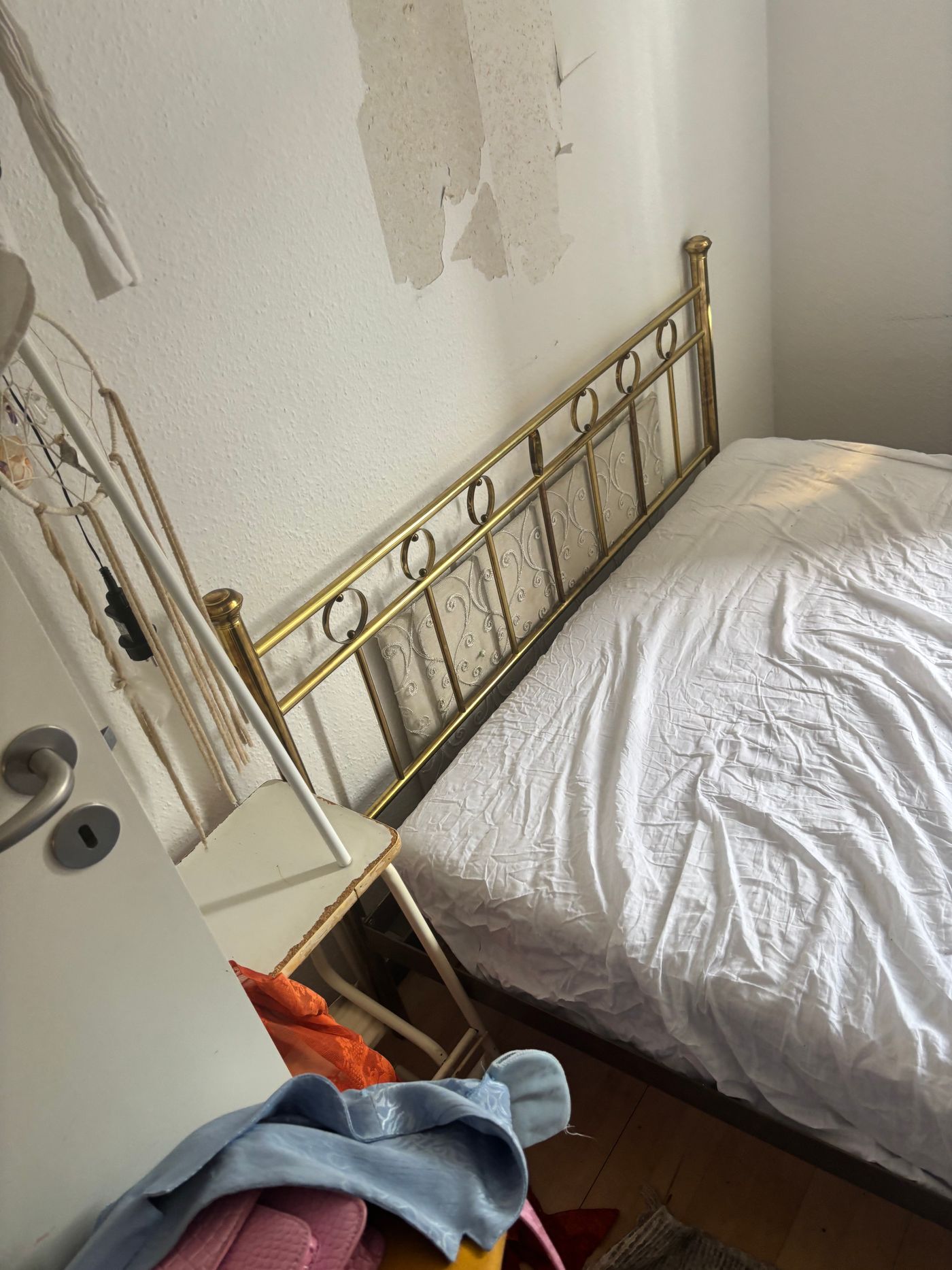 Brass Headboard Bed Frame — view 2