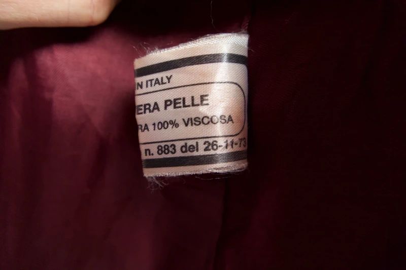 FLORENZ DESIGN Vintage Snakeskin Leather Jacket — view 3