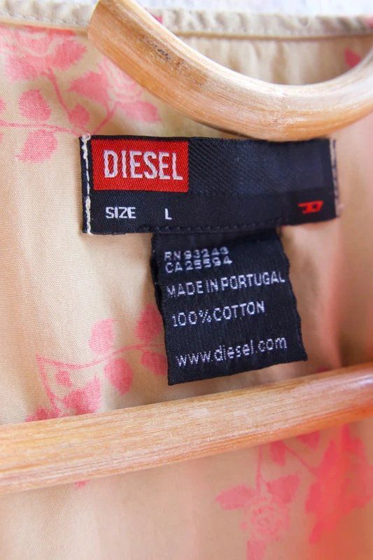 DIESEL Mixed Pattern Wrap Blouse — view 2