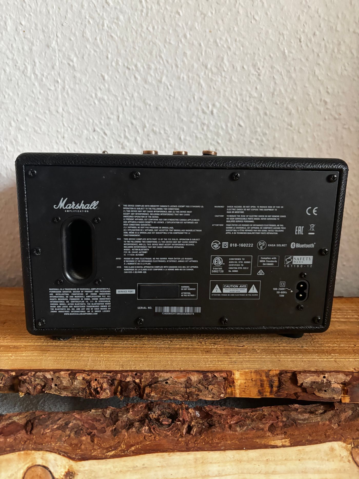 MARSHALL Acton Bluetooth Speaker Black — view 5