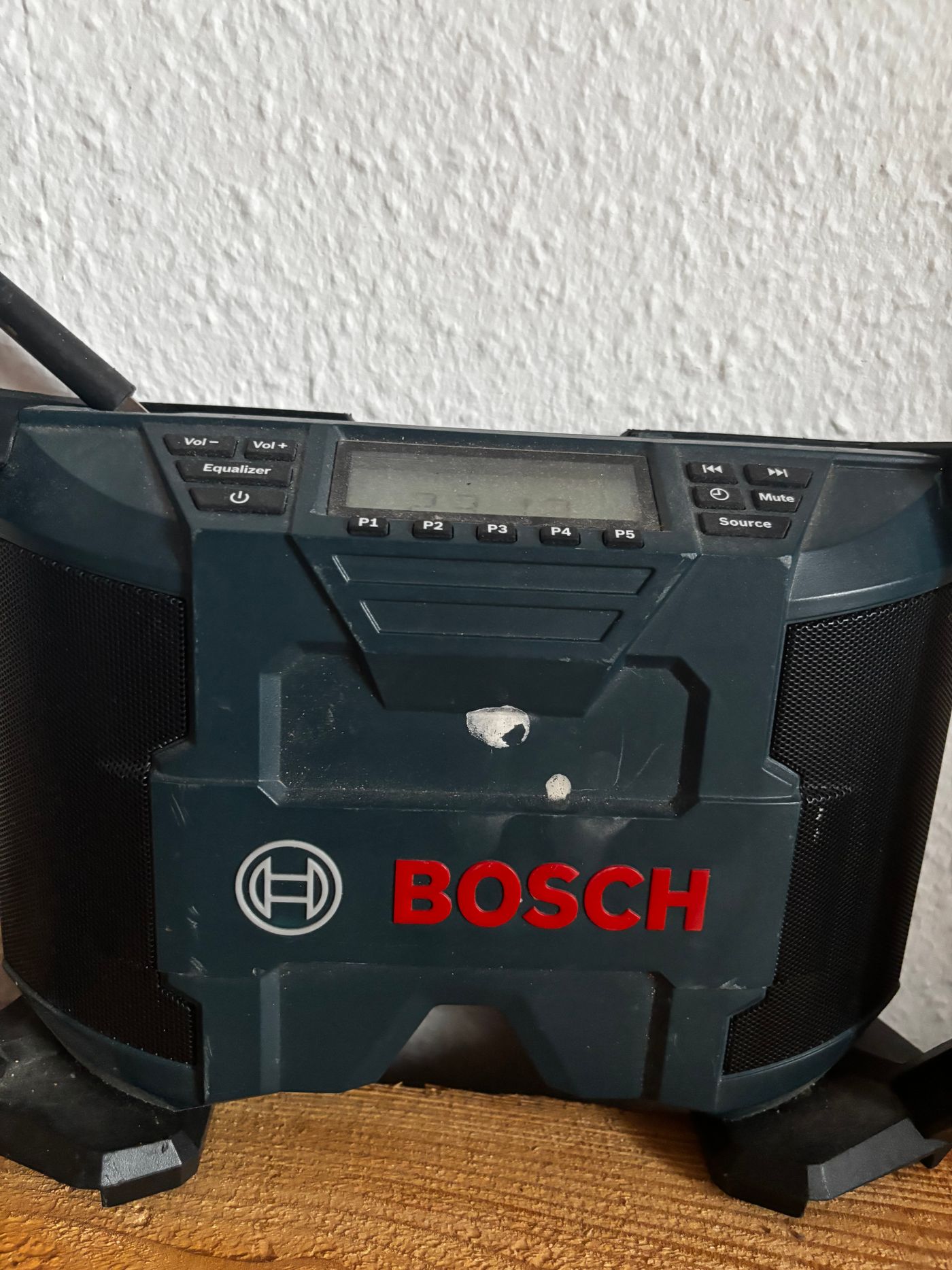 BOSCH GML 10,8 V-LI Jobsite Radio Blue