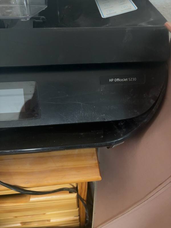 HP OfficeJet 5230 All-in-One Printer Black