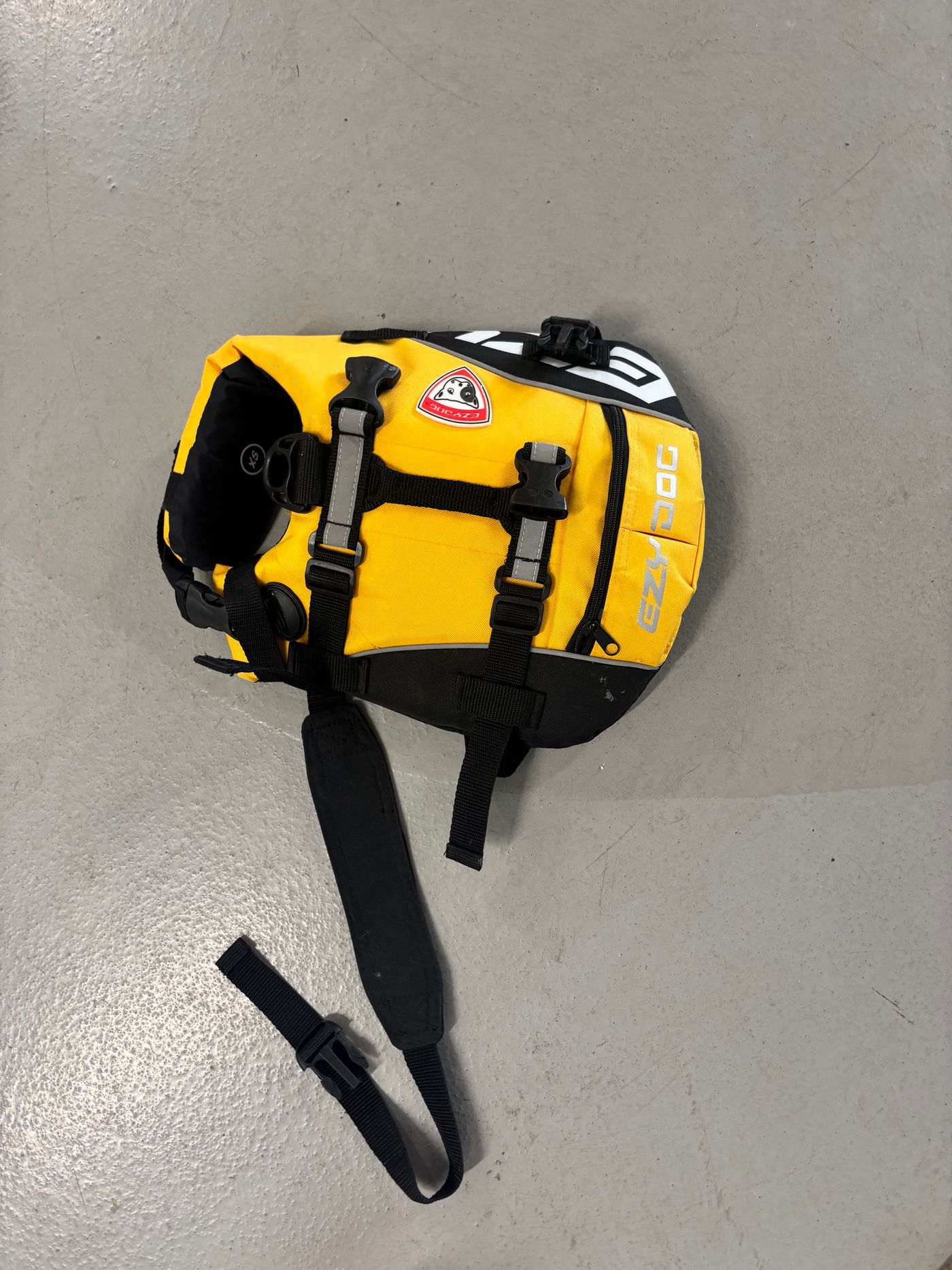EzyDog DFD Dog Flotation Device Life Jacket Yellow XS