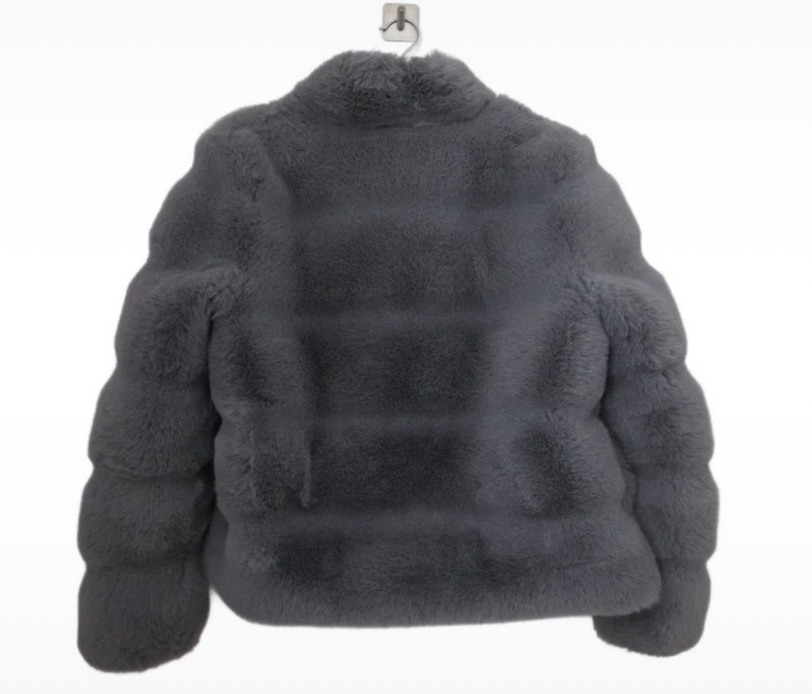 Light Blue Faux fur neo noir — view 4